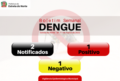 Dengue: boletim atualizado