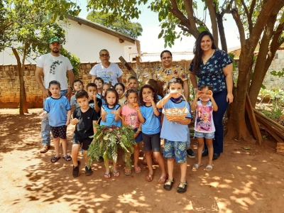 Alunos do ensino infantil concluem projeto de boas práticas sustentáveis
